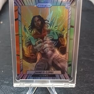 2023 Panini Prizm Manga Jahmyr Gibbs Rookie Novelty Card